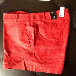 NWT 4” Dark Coral The Limited Shorts